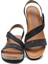 K14883 Kifidis Soft Step Kadın Dolgu Topuklu Mantar Sandalet 36-41 2