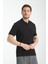 2739 Arven Erkek Siyah %100 Pamuk Pike Kumaş Slim Fit Polo Yaka Tişört 2