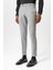 Açık Gri Regular Fit Duble Paça Erkek Pantolon 3