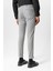 Açık Gri Regular Fit Duble Paça Erkek Pantolon 5