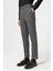 Antrasit Klasik Yüksek Bel Erkek Pantolon 3