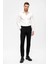 Siyah Erkek Aksesuar Detaylı Slim Fit Pantolon 2