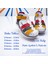 Ortopedik Erkek Bebek ve Çocuk Sandaleti Cayman Serisi CYM2404b Haki Sarı 24 5