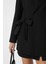 Siyah Kuşaklı Kadın Blazer 4