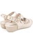Terra 31130-045 Anatomik Taban Kadın Sandalet Full Krem 36-40 4