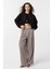 Siyah Crop Kadın Bomber Mont 2
