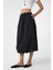 Siyah Kadın Balon Midi Etek 5