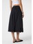 Siyah Kadın Balon Midi Etek 4