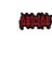 Deicide Text Red Patch Yama Nakış 1