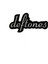 Deftones Logo Patch Yama Nakış 1