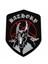 Bathory Logo Red Patch Yama Nakış 1
