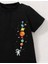Astronot Balon Gezegen Baskılı Oversize Unisex T-Shirt 2