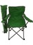 Katlanır Kamp Sandalyesi Taşıma Çantalı Bardaklıklı Yeşil 1