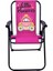 Little Princess 2-6 Yaş Lüx Çocuk Piknik Sandalyesi-Mini Kamp Sandalyesi-Pembe 1