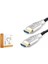 HDX2048 HDMI KABLO PVC 8K 60HZ 2.1V OPTIC OD8.0 15M SİYAH 1