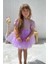 Kız Çocuk Balon Kol Elbise Ketbaby HPN004 2