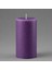 Respira Design Co 7*15 Mor Silindir Mum 4