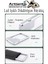 LED Işıklı Kart Tipi Büyüteç 1 Adet 3x 6x Büyütme Lens El Tipi Mercek Cep Büyüteç Kılıflı Okul Büro Ofis 4