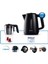 Plastik Daily Collection 1700 W Cam Demlikli Çay Makinesi Ve Su Isıtıcı C / F Modern 1-2 L Cam 220 3