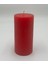 Respira Design Co 7*15 Kırmızı Silindir Mum 2
