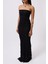 Straplez Dantel Maxi Elbise 4