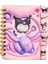 Kuromi My Melodi Spiralli Not Defteri 1