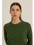 Yakası Ribana Detaylı Pamuklu T–shirt 2