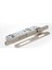 Stılo Inox Kare Rozetli Wc Kapı Kolu ve 40X23MM Saten Wc Gömme Kilit Set 3