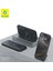 B Armor Aramid Fiber With Rotatable Apple iPhone 16 Pro Magsafe 360 Derece Stand Özellikli Arkası Karbon Fiber Kenarları Silikon Kılııf 2