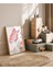 Çerçevesiz Isme Özel Düzenlenebilir Çiçek ve Kelebek Temalı Çocuk Odası Poster Set 4