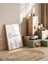 Minimalist Çiçek Temalı Kız Çocuk Odası Tablosu | Çerçeveli 3lü Set | Isme Özel 4