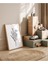 Minimalist Çiçek Temalı Kız Çocuk Odası Tablosu | Çerçeveli 3lü Set | Isme Özel 5