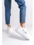 Valencıa Bağcıksız Cırt Cırtlı Ortopedik Taban Kadın Sneaker Spor Ayakkabı Bt - Beyaz 3