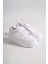 Valencıa Bağcıksız Cırt Cırtlı Ortopedik Taban Kadın Sneaker Spor Ayakkabı Bt - Beyaz 4