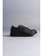 Slw155 Warrior Bağcıklı Ve Fermuarlı Cilt Erkek Günlük Sneaker Ayakkabı Cst - Siyah 4