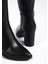 Fıorella Bağcıksız Fermuarlı Ortopedik Taban Kadın Çizme St - Siyah 5