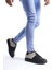 SLW151 Boost Bağcıklı Cilt Süet Erkek Günlük Sneaker Ayakkabı Csst - Siyah/gri 2