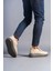 SLW161 Hippo Bağcıksız Süet Erkek Günlük Sneaker Ayakkabı Sgt - Bej 3