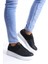 Slw151 Boost Bağcıklı Cilt Süet Erkek Günlük Sneaker Ayakkabı Csbt - Siyah 1