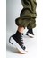 Roma Bağcıklı Ortopedik Taban Kadın Sneaker Spor Ayakkabı Bt - Siyah 1