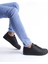 SLW165 Elite Bağcıklı Cilt Erkek Günlük Sneaker Ayakkabı Cst - Siyah 3