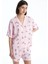 Lcw Young Gömlek Yaka Desenli Kadın Şortlu Pijama Takımı (S5) 1