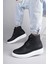 SLW207 Oslo Bağcıklı Cilt Erkek Günlük Spor Bot Bt - Siyah 2