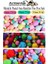 Renkli Pon Pon 10 20 30 mm 255 Li 1 Paket Pastel Metalik ve Ana Renkler Peluş Ponpon Tüylü Ponpon Okul Öncesi Kreş Elişi 1
