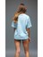 Oversize Kadın Tshirt Renkli Kalp Baskılı Tshrt Tişört Rahat Kesim Geniş Kalıp Pavro 2