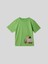 Benetton Erkek Çocuk Figürlü Tshirt 1-6 Yaş Yeşil 1