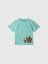 Benetton Erkek Çocuk Figürlü Tshirt 1-6 Yaş Mint 1
