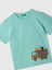 Benetton Erkek Çocuk Figürlü Tshirt 1-6 Yaş Mint 2