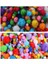 Renkli Pon Pon 10 20 30 mm 170 Li 1 Paket Metalik ve Ana Renkler Peluş Ponpon Tüylü Ponpon Okul Öncesi Kreş Elişi 2