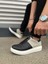 JY151 Boost Bağcıklı Cilt Süet Erkek Günlük Sneaker Ayakkabı Csbt - Siyah/gri 3